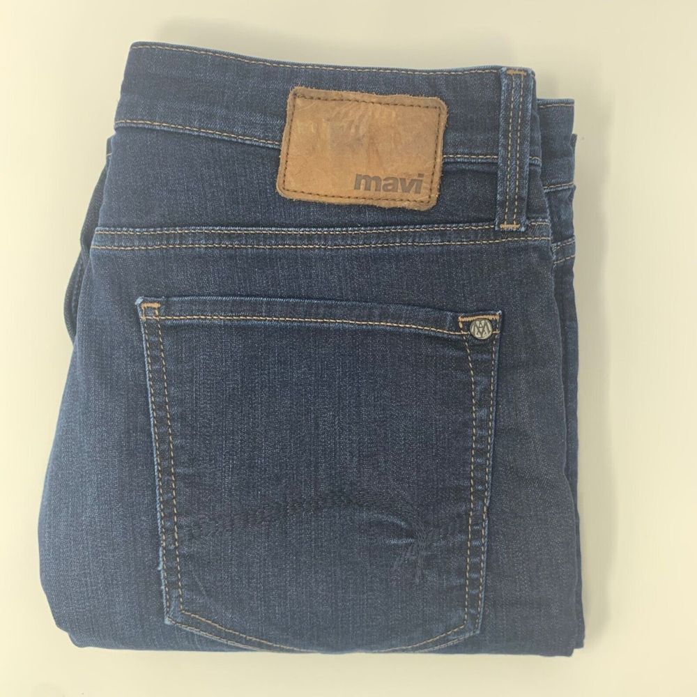 Mavi Men's Jeans Wide Leg Dark‎ Blue W34 L32